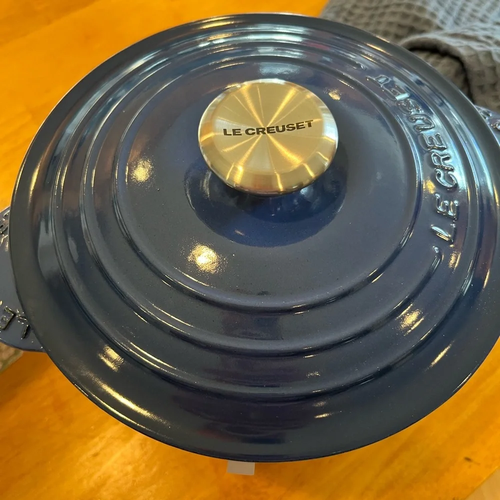 Le Creuset Cobalt Rice Pot - Picture 2 of 2